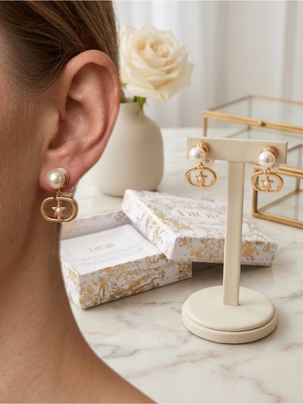Dior Tribales Earrings New in box with complimentary gift bag, no tags RARE
